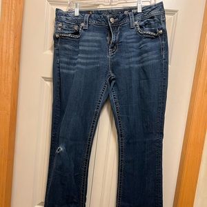 Miss Me Jeans mid rise easy boot size 33x31